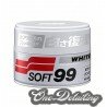 Soft99 White Soft Wax 350g - wosk do białych lakierów niemetalicznych